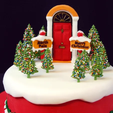 Silicone embosser door