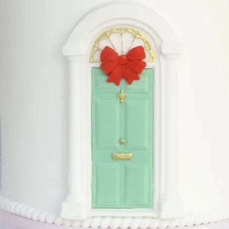 Porte gaufrée en silicone