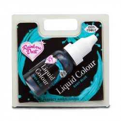 Peinture Airbrush bleu clair