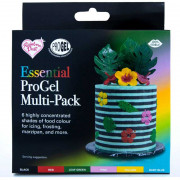 ProGel Lebensmittelfarbe Grundfarben-Set 6 Farben