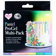 ProGel food coloring pastel set 6 colors