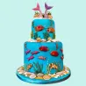 Silicone embosser underwater world
