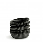Moules à pâtisserie ronds Noir Ø 5 cm, 500 pièces