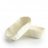 Mini Eclair Papierförmchen Weiss, 330 Stück