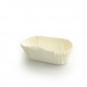 Mini Eclair Papierförmchen Weiss, 330 Stück