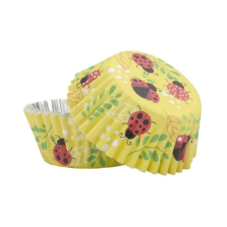 Stampi per cupcake Coccinella, 30 pezzi