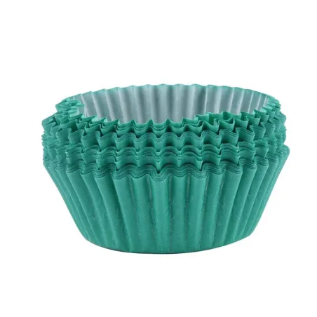 Cupcake ramekins sea green, 60 pieces