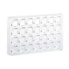 Praline mold safe 28 chocolates for noble chocolates