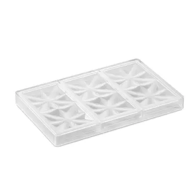 Chocolate bar casting mold Edelweiss