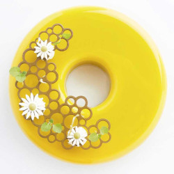 Silicone Mould Hops Half Moon Circles
