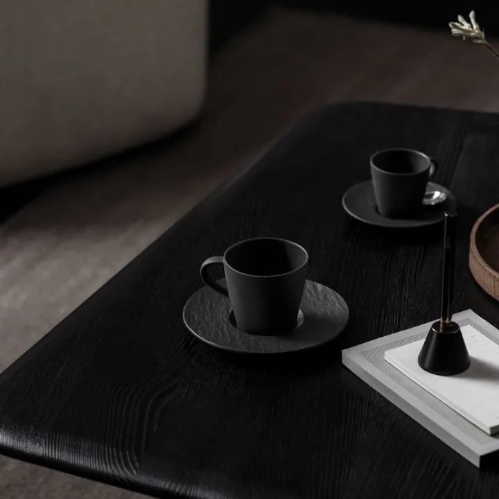 Manufacture Rock Kaffeetasse, 150 ml, schwarz von Villeroy & Boch