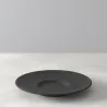 Manufacture Rock Coffee Saucer, Black by Villeroy & Boch