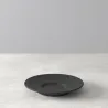 Manufacture Rock Mocha/Espresso Saucer, Black by Villeroy & Boch