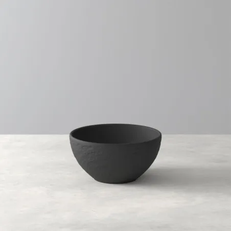 Manufacture Rock dessert bowl, 14 cm, Black by Villeroy & Boch
