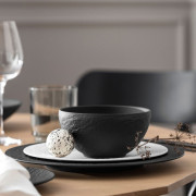 Manufacture Rock dessert bowl, 14 cm, Black