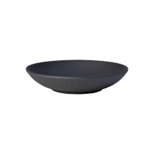 Manufacture Rock Schale flach, 24 cm, Schwarz von Villeroy & Boch