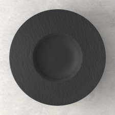 Manufacture Rock Pastateller 28 cm, Schwarz von Villeroy & Boch