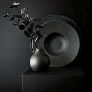 Manufacture Rock Pastateller 28 cm, Schwarz von Villeroy & Boch
