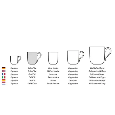 Manufacture Rock Kaffeetasse, 150 ml, weiss von Villeroy & Boch