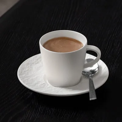 Manufacture Rock espresso cup, 60 ml, White by Villeroy & Boch