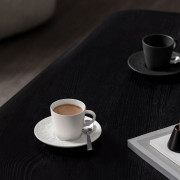Manufacture Rock Mokka-/Espressountertasse, Weiss von Villeroy & Boch