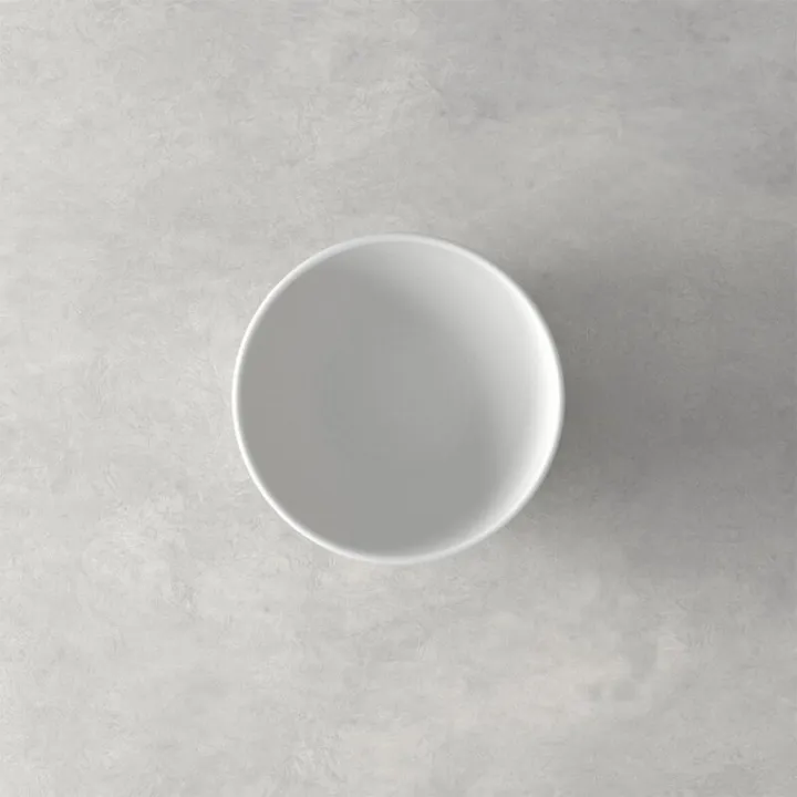 Ciotola da dessert Manufacture Rock, 14 cm, bianco di Villeroy & Boch