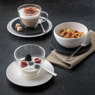 Manufacture Rock Suppenschale, 13 cm, Weiss von Villeroy & Boch