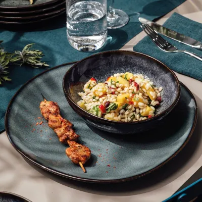 Piatto da portata Lave gris, 28 cm, di Villeroy & Boch