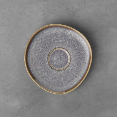 Piattino da caffè beige Lave, 15 cm, di Villeroy & Boch