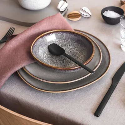Piatto da portata Lave beige, 28 cm, di Villeroy & Boch