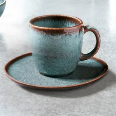 Tazza da caffè Lave beige, 190 ml, di Villeroy & Boch