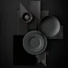 Piatto da portata Manufacture Rock 27 cm, nero di Villeroy & Boch