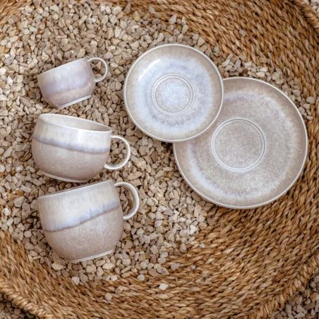 Piattino Perlemor Sand Espresso, 12 cm, di Villeroy & Boch