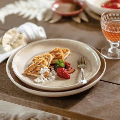 Piatto da portata Perlemor Sand, 27 cm, di Villeroy & Boch