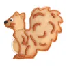 Embossing cookie cutter squirrel