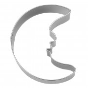 Cookie cutter half moon with face