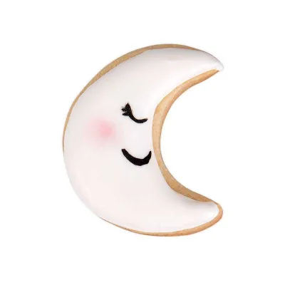 Cookie cutter half moon small