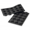 Silikonform Zylinder Ø 4 cm, 15 Stück