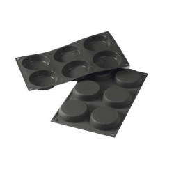 Silikonform Rund Konisch Ø 8 cm 6 Stück