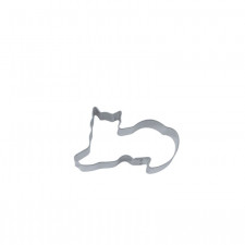 Ausstecher Katze liegend