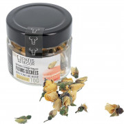 Edible rose buds dried Yellow