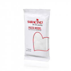 Saracino Modelliermasse Weiss, 1Kg