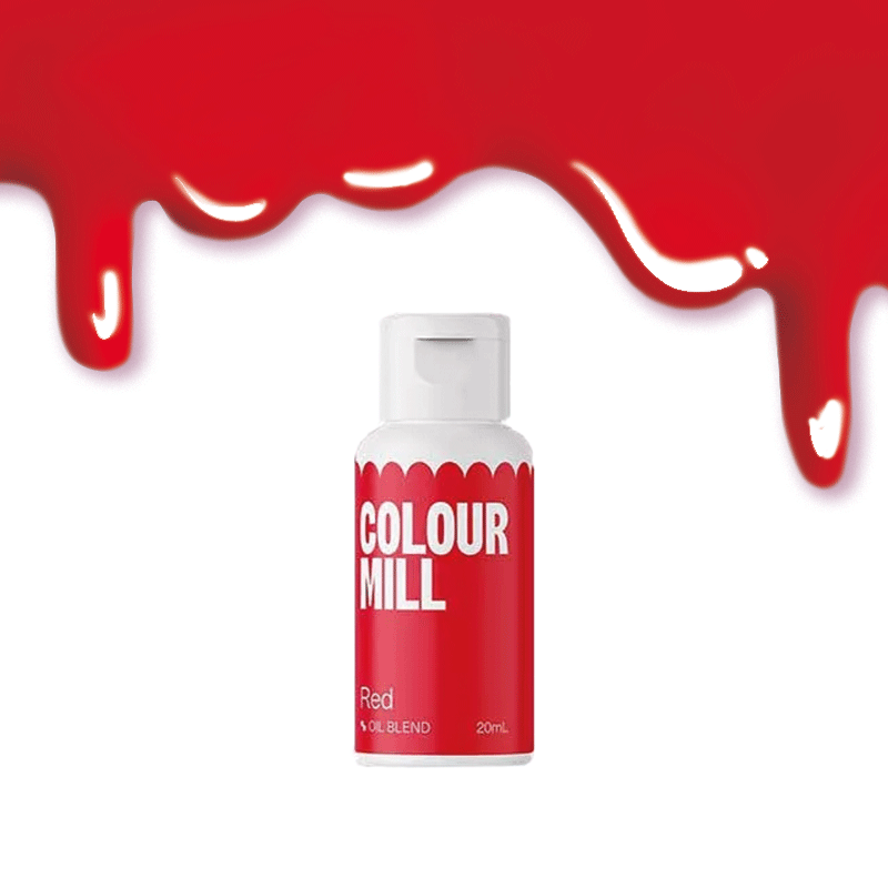 Colour Mill encre rouge en pâte soluble dans la graisse, 20 ml