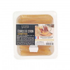 Zitronenschale Kandiert 145 g für Pralinen und Desserts