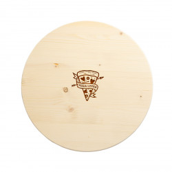 Rustikales Pizzaholzbrett Pizza-Lover