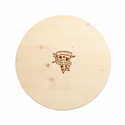 Tagliere per pizza in legno rustico Pizza-Lover