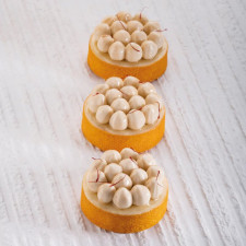 Silikonform Haselnuss Rund ⌀ 6 cm