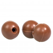 63 Hohlkugeln Likör Milch Ø 24 mm für hausgemachte Truffes