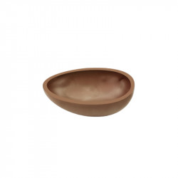 Halbe Ostereierschale Milch, 45 Stück, 4 cm