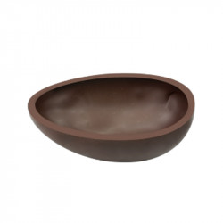 Halbe Ostereierschale Dunkel, 20 Stück, 6 cm